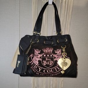 Juicy couture custom pink and brown daydreamer